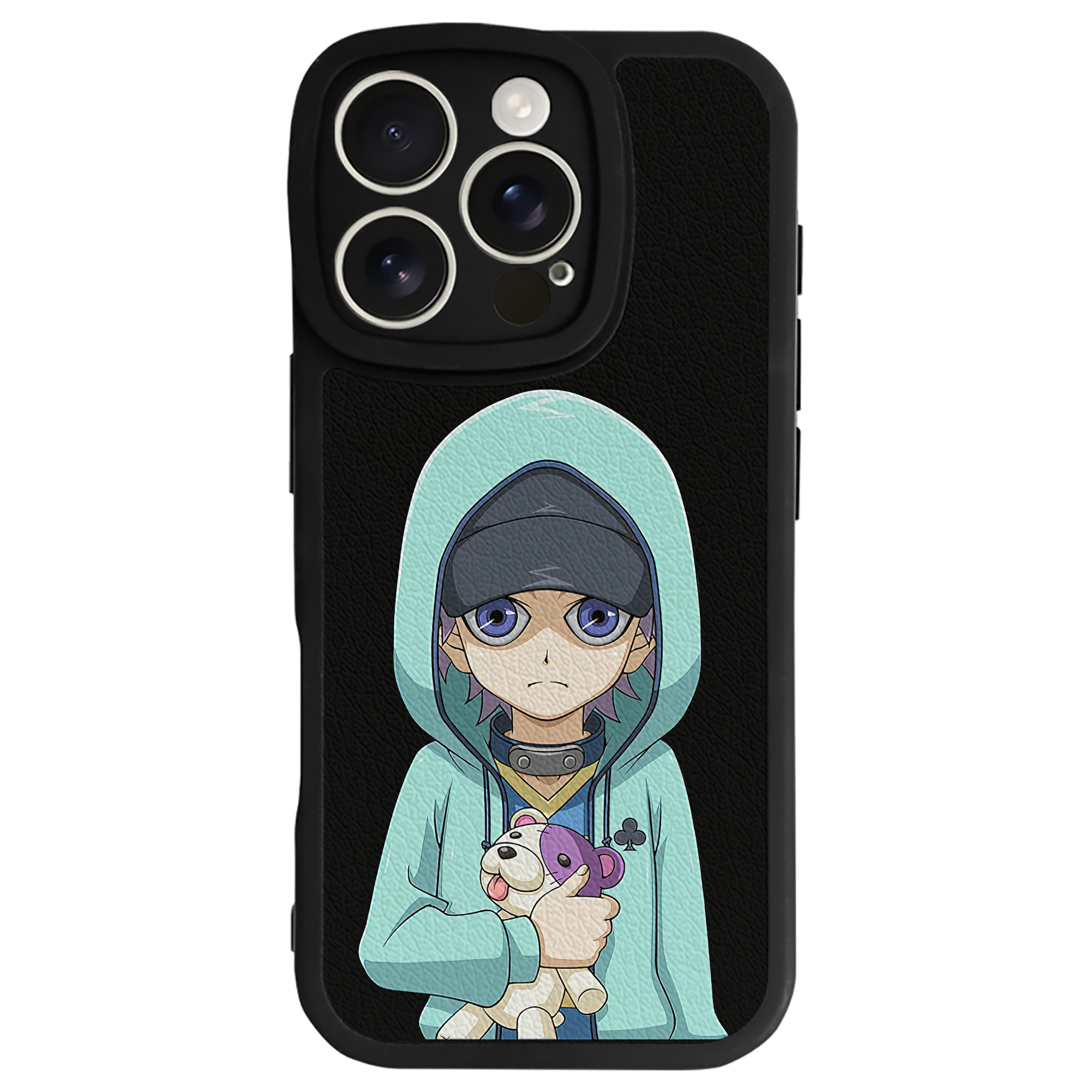 遊☆戯☆王 Yu-Gi-Oh! 【iPhone 16シリーズ対応】シリコンスマホケース（レザー調） 材質：シリコン